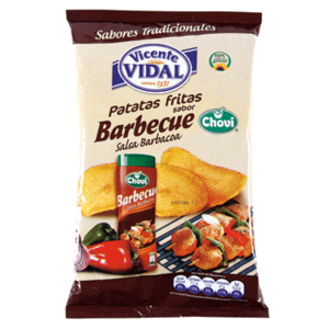 Patatas fritas barbacoa chovi Vicente Vidal