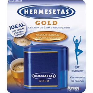 Edulcorante aspartamo GOLD Hermesetas