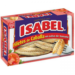 Filetes de caballa en salsa de tomate Isabel