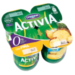 Yogur Activia con piña 0% Danone