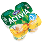 Yogur Activia cremoso 0% M.G. sabor mango Danone