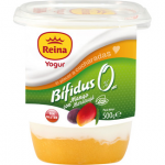 Yogur desnatado bifidus con mango y maracuyá Reina