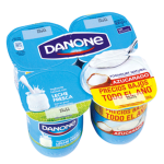 Yogur natural azucarado Danone