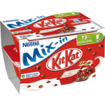 Yogur natural con bolitas de chocolate Kit Kat Nestlé
